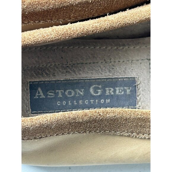 Aston Grey Collection Scadicci Penny Loafers Men’s size 8 Genuine Leather Upper - Picture 13 of 13